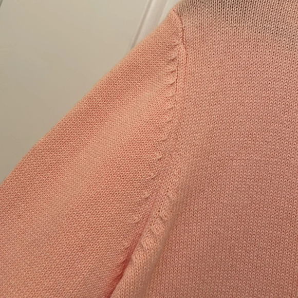 Charter Club sweater, pink, size M - Picture 6 of 8